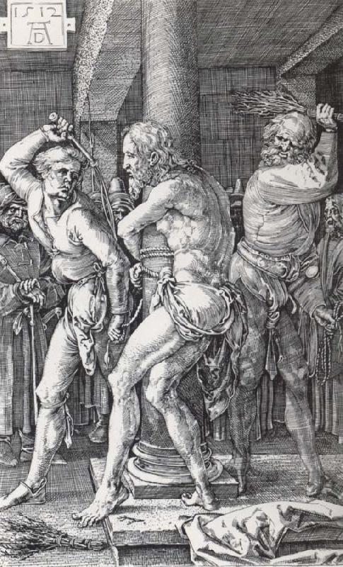 Albrecht Durer The Flagellation of Christ oil painting image